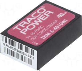 TRACO POWER Converter: DC/DC | 6W