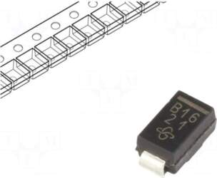 VISHAY Diode: Schottky rectifying | SMA