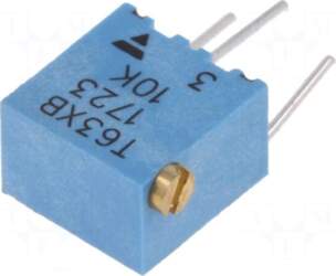 VISHAY Potentiometer: mounting | multiturn |