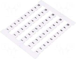 WEIDMÜLLER Marker | white | Width: