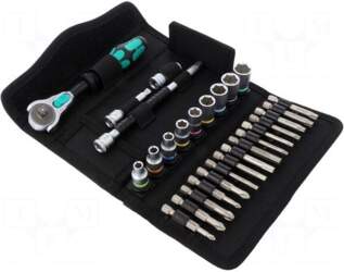WERA Wrench-set | 6-angles,socket spanner