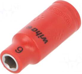 WIHA Socket: 6-angles | insulated,socket
