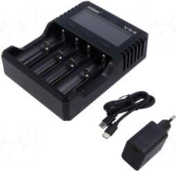 XTAR Charger: microprocessor-based | Li-Ion |