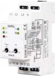 ZAMEL Voltage monitoring relay | for
