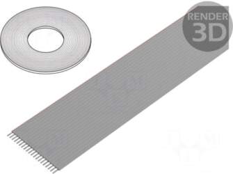 3M Wire: ribbon | 1mm |