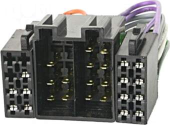 4CARMEDIA ISO socket x2,ISO plug