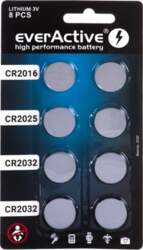 8 lithium battery set everActive 4