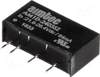 AIMTEC Converter: DC/DC | 1W |