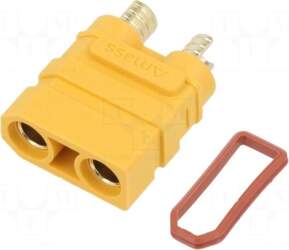 AMASS Connector: DC supply | socket