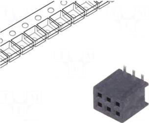 Amphenol Communications Solutions Connector: pin strips