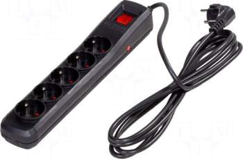 ARCON Plug socket strip: protective |