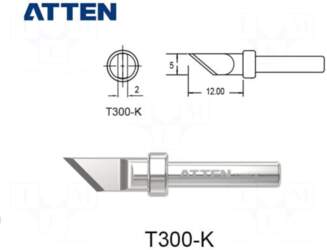 ATTEN Tip | knife | 5mm