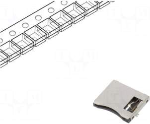 ATTEND Connector: for cards | microSD