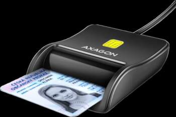 AXAGON Compact desktop USB contact Smart