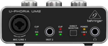 Behringer UM2 - USB audio interface