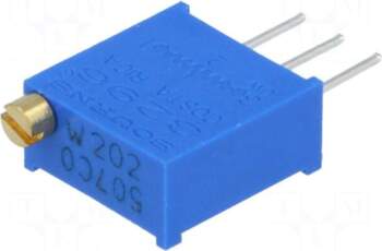 BOURNS Potentiometer: mounting | multiturn |