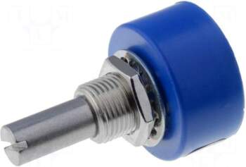 BOURNS Potentiometer: shaft | single turn