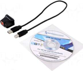 BRAINBOXES Industrial module: converter | RS232/USB
