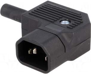 BULGIN Connector: AC supply | plug