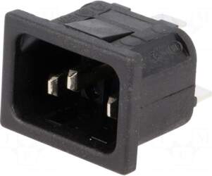 BULGIN Connector: AC supply | socket