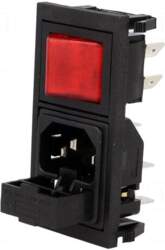 BULGIN Connector: AC supply | socket