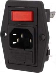 BULGIN Connector: AC supply | socket