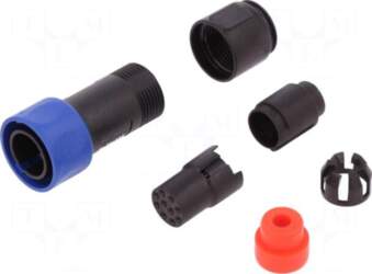 BULGIN Connector: circular | plug |