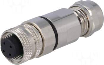 BULGIN Plug | M12 | PIN: