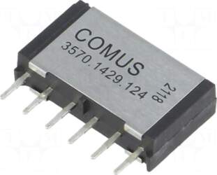 COMUS Relay: reed | DPST-NO |