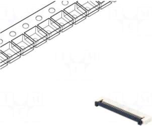 CONNFLY Connector: FFC (FPC) | horizontal