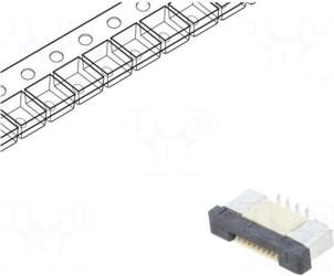 CONNFLY Connector: FFC/FPC | tinned |