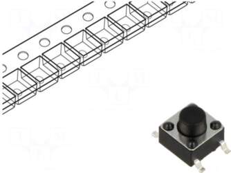 CONNFLY Microswitch TACT | SPST |