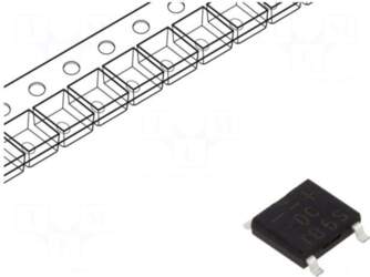 DC COMPONENTS Bridge rectifier: single-phase |