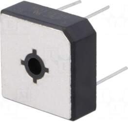 DC COMPONENTS Bridge rectifier: single-phase |