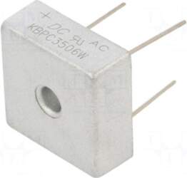 DC COMPONENTS Bridge rectifier: single-phase |