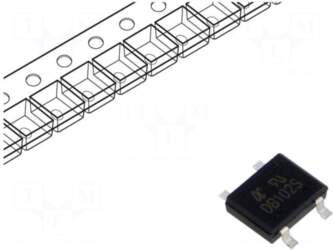 DC COMPONENTS Bridge rectifier: single-phase |