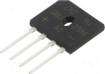 DC COMPONENTS Bridge rectifier: single-phase |