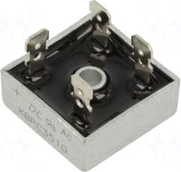 DC COMPONENTS Bridge rectifier: single-phase |