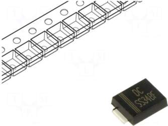 DC COMPONENTS Diode: Schottky rectifying |