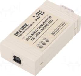 DECODE Industrial module: converter | RS232/USB