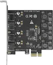 DeLOCK PCIe x1 K 4x ext