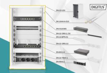 Digitus Network Set - 254 mm