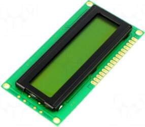 DISPLAY ELEKTRONIK Display: LCD | alphanumeric