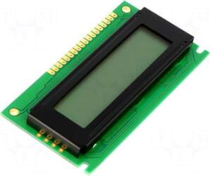 DISPLAY ELEKTRONIK Display: LCD | alphanumeric