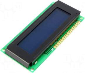 DISPLAY ELEKTRONIK Display: LCD | alphanumeric