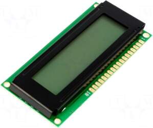 DISPLAY ELEKTRONIK Display: LCD | alphanumeric