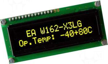 DISPLAY VISIONS Display: OLED | alphanumeric