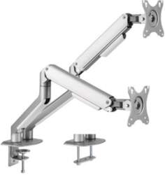 Dual 17"-32" Monitor Spring-Assisted Arm