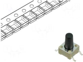 E-SWITCH Microswitch TACT | SPST-NO |