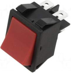 E-SWITCH ROCKER | DPST-NO | Pos: